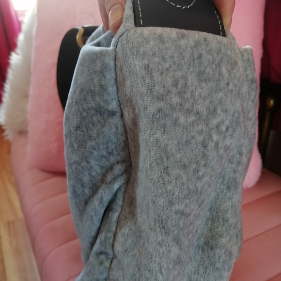 ** SOLD ** JUICY COUTURE Grey Shoulder Bag Vintage Y2K - Picture 5 of 8